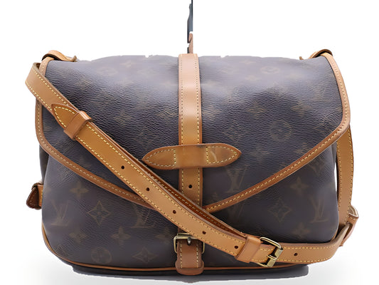 Louis Vuitton Saumur 30 Monogram vintage 1992 – vue 01