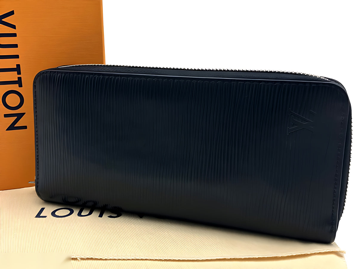 Louis Vuitton Zippy Vertical Épi noir — vue 1