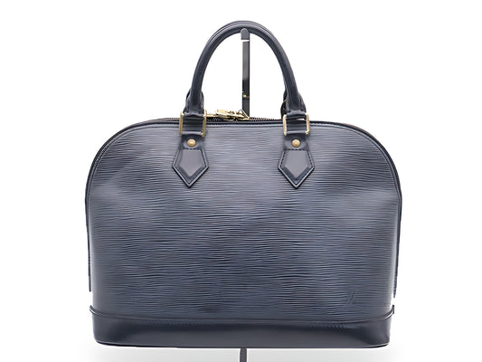 Louis Vuitton Alma PM cuir Épi noir 2001 – vue 01