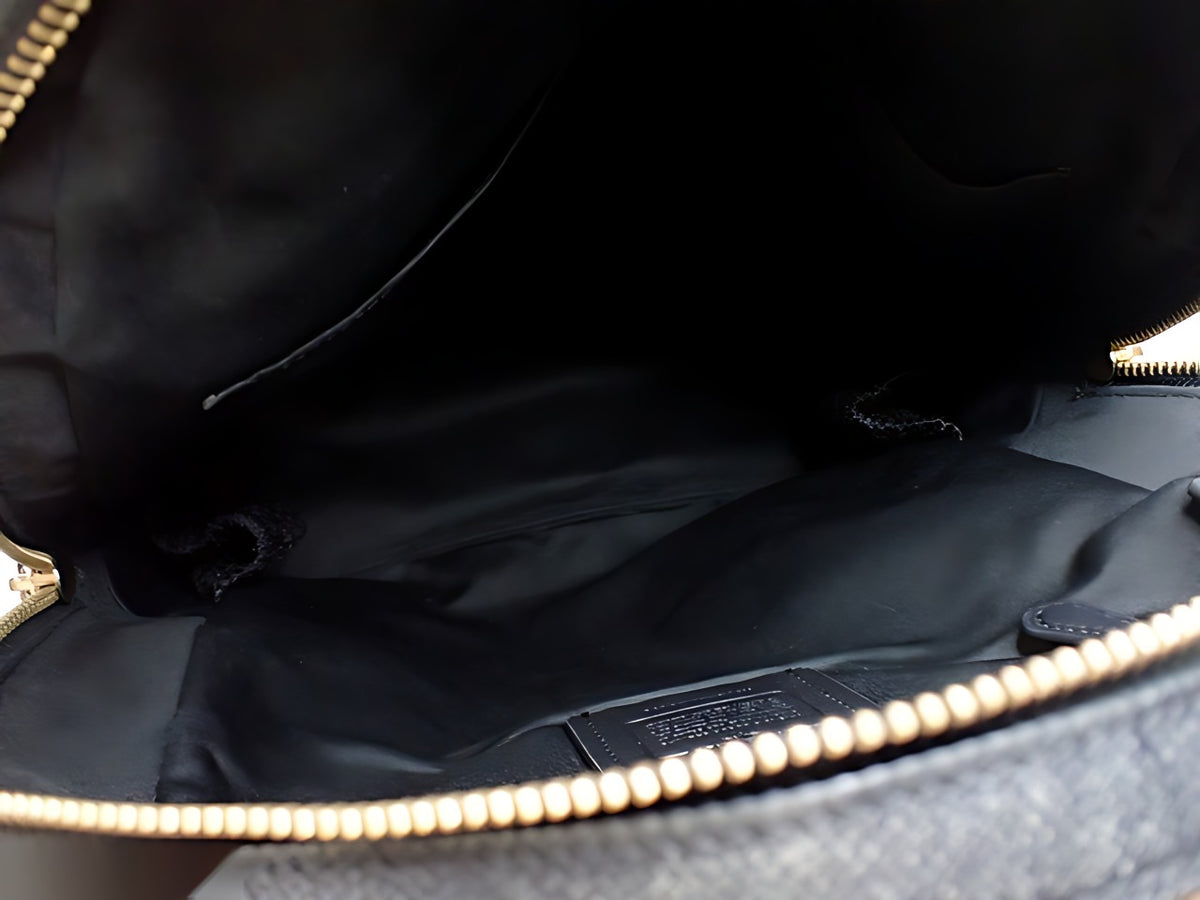 Coach Kenley Backpack khaki noir — détail 3