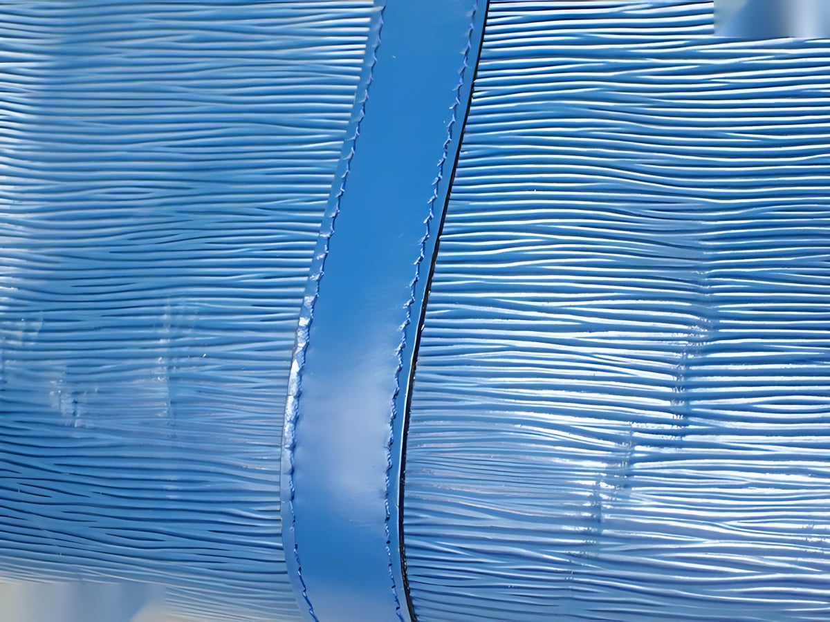 Louis Vuitton Keepall 45 bleu Toledo — vue 11