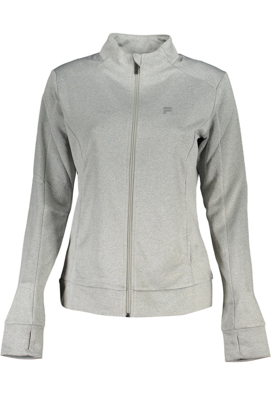 SWEAT-SHIRT ZIPPÉ GRIS FILA FEMME - FILA
