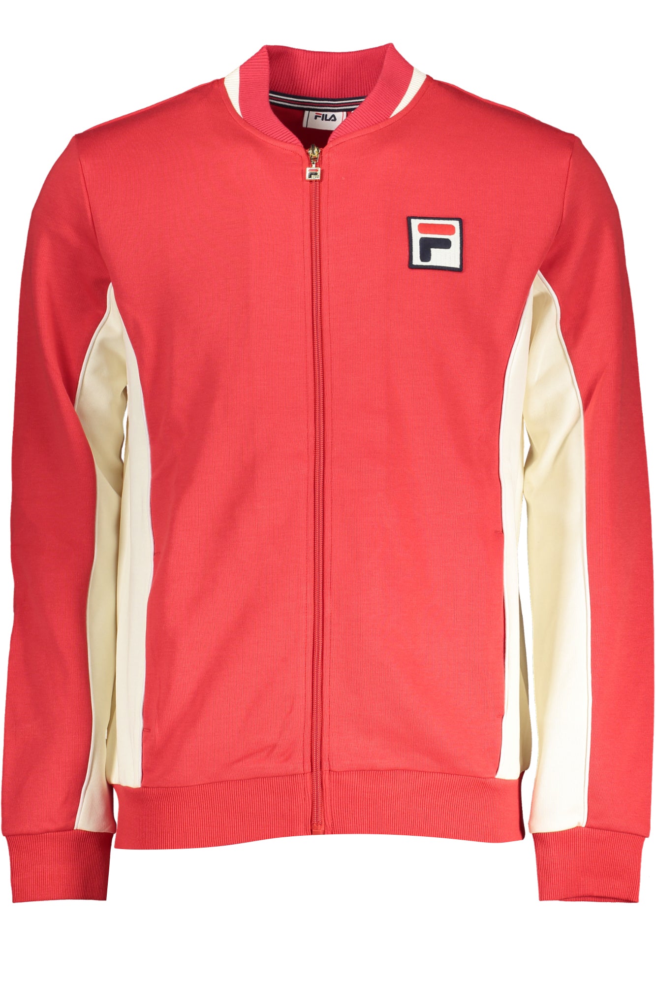 FILA SWEAT-SHIRT ZIPPÉ ROUGE POUR HOMMES - FILA