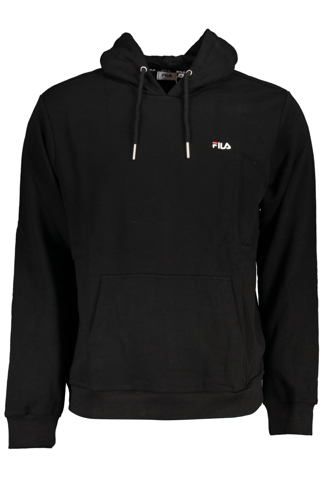 FILA SWEAT-SHIRT SANS FERMETURE ÉCLAIR NOIR POUR HOMMES - FILA