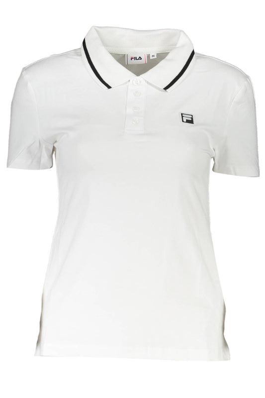 POLO FILA MANCHES COURTES FEMME BLANC - FILA