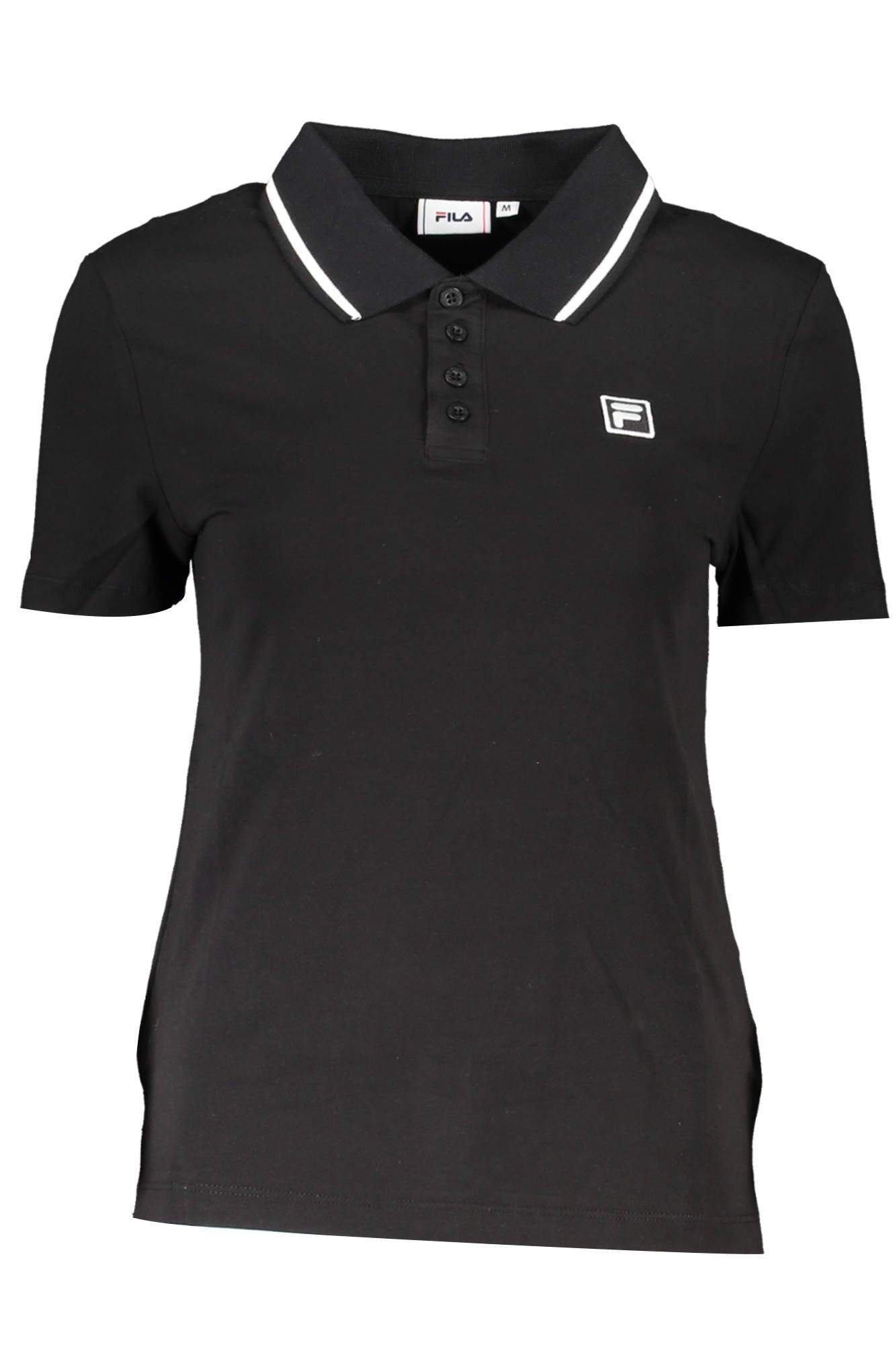 FILA POLO MANCHES COURTES FEMME NOIR - FILA