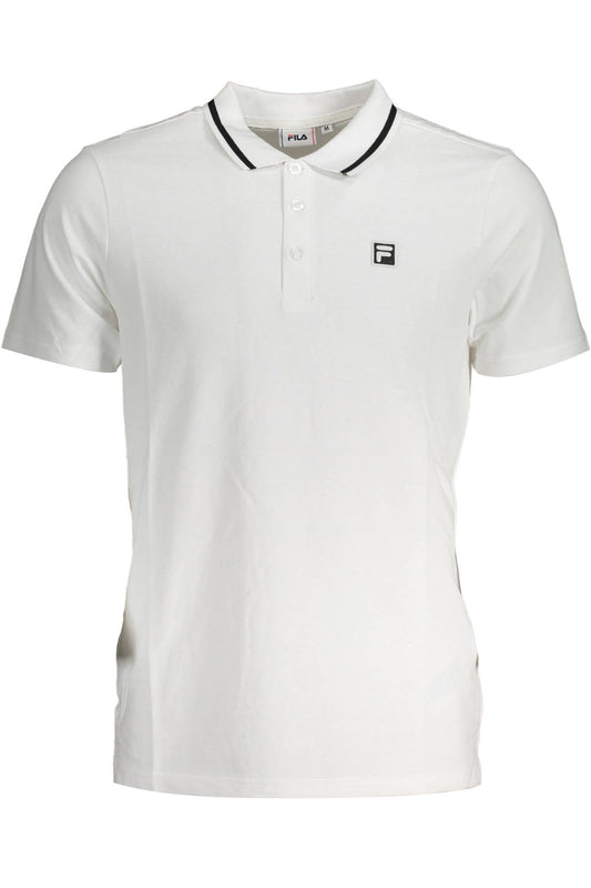 FILA POLO BLANC MANCHES COURTES HOMME - FILA