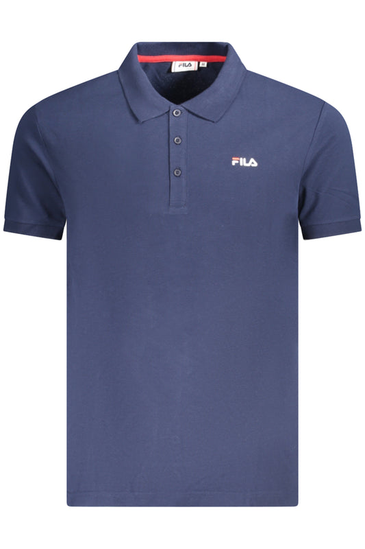 POLO FILA MANCHES COURTES HOMME BLEU - FILA