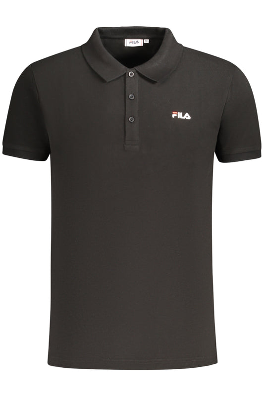 POLO FILA MANCHES COURTES HOMME NOIR - FILA