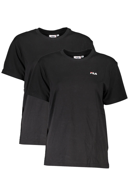 T-SHIRT FILA MANCHES COURTES FEMME NOIR - FILA