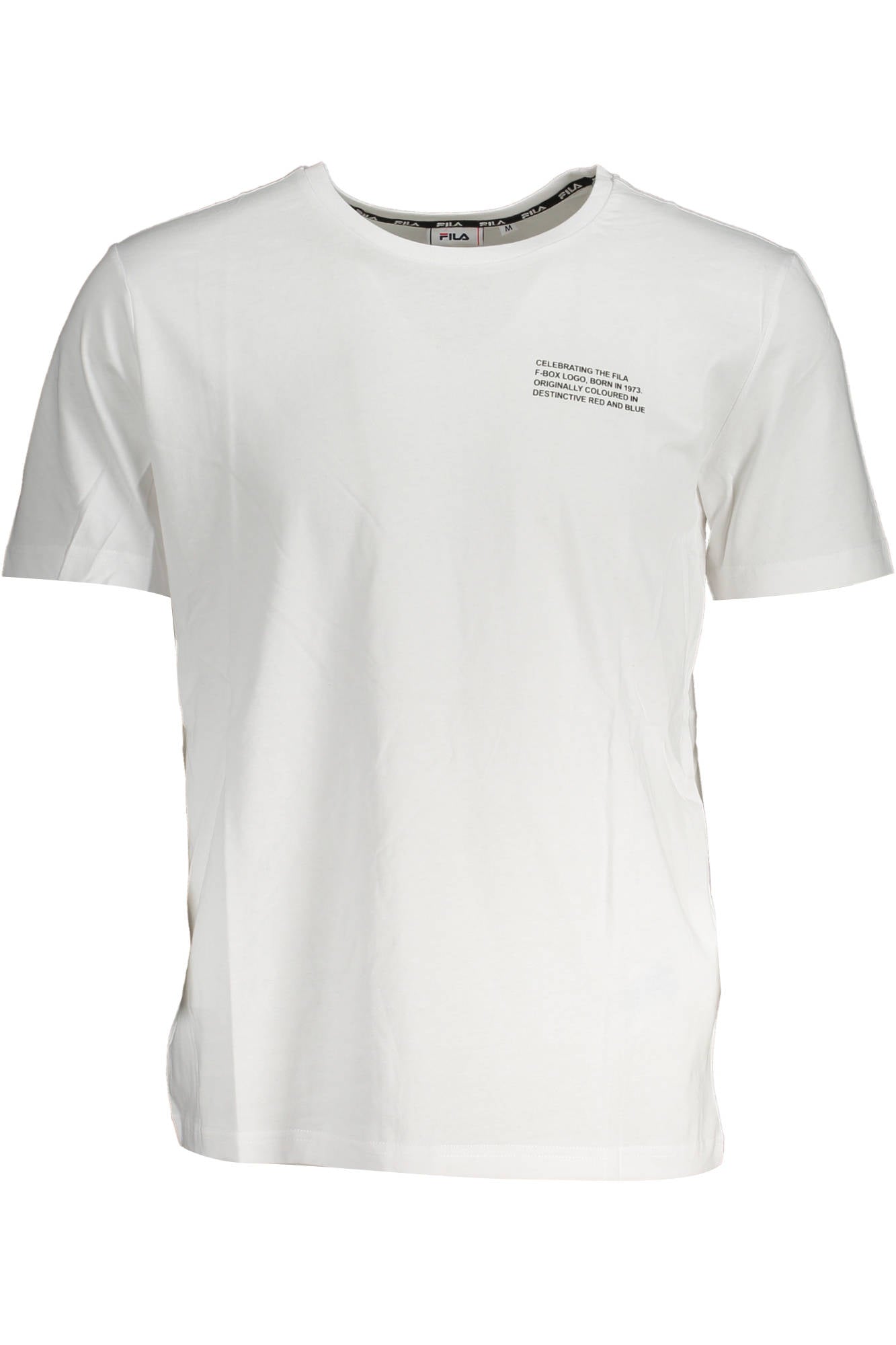 FILA T-SHIRT MANCHES COURTES HOMME BLANC - FILA