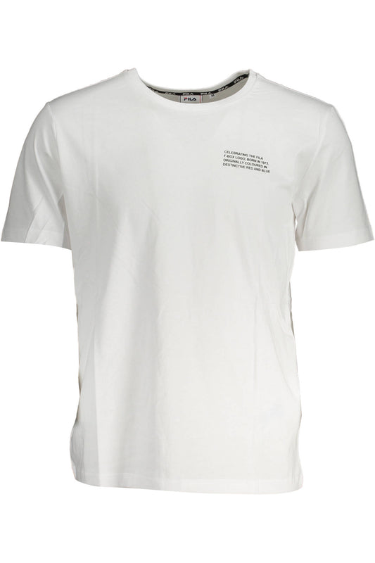 FILA T-SHIRT MANCHES COURTES HOMME BLANC - FILA