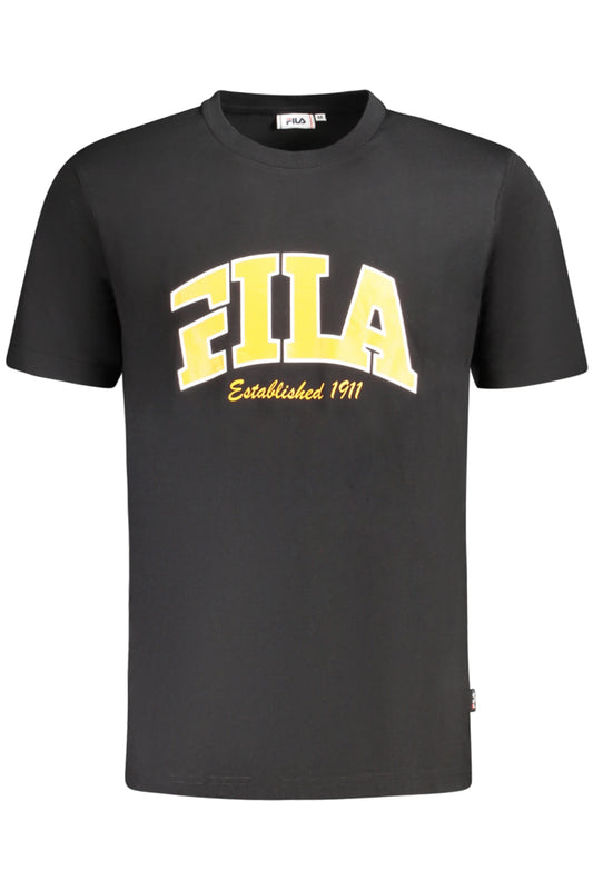T-SHIRT À MANCHES COURTES POUR HOMMES FILA NOIR - FILA