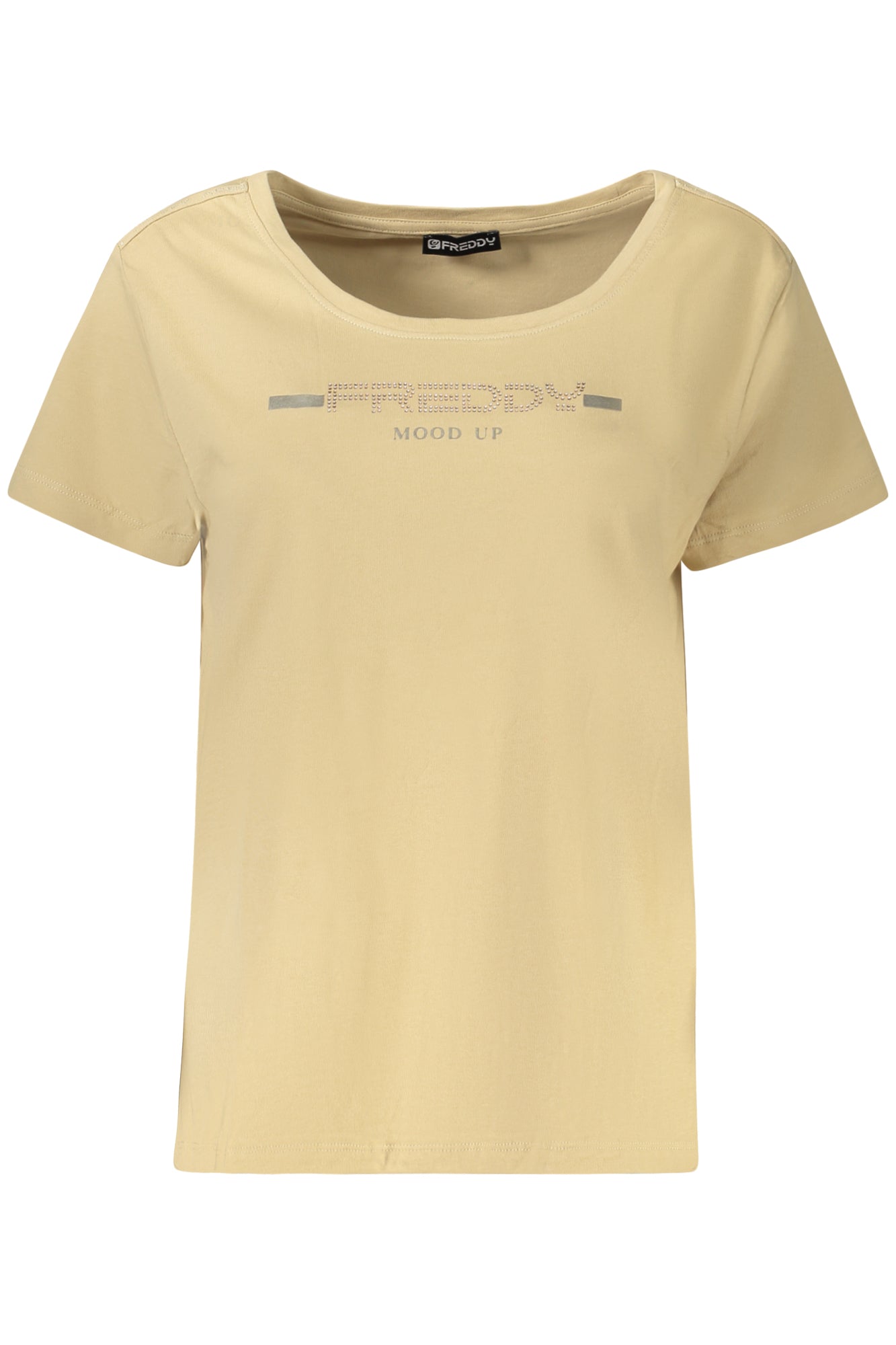 T-SHIRT FEMME À MANCHES COURTES FREDDY BEIGE - FREDDY
