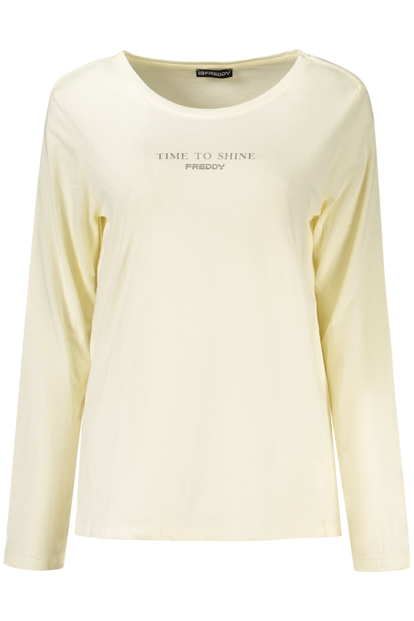 T-SHIRT FEMME À MANCHES LONGUES FREDDY BLANC - FREDDY