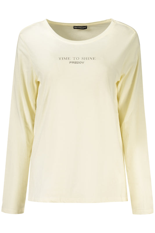 T-SHIRT FEMME À MANCHES LONGUES FREDDY BLANC - FREDDY