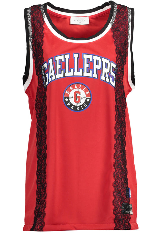 GAELLE PARIS DEBARDEUR FEMME ROUGE - GAELLE PARIS