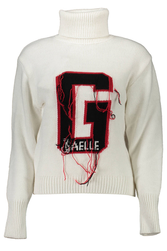 PULL GAELLE PARIS FEMME BLANC - GAELLE PARIS