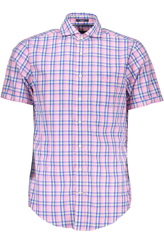 GANT CHEMISE À MANCHES COURTES HOMME ROSE - GANT