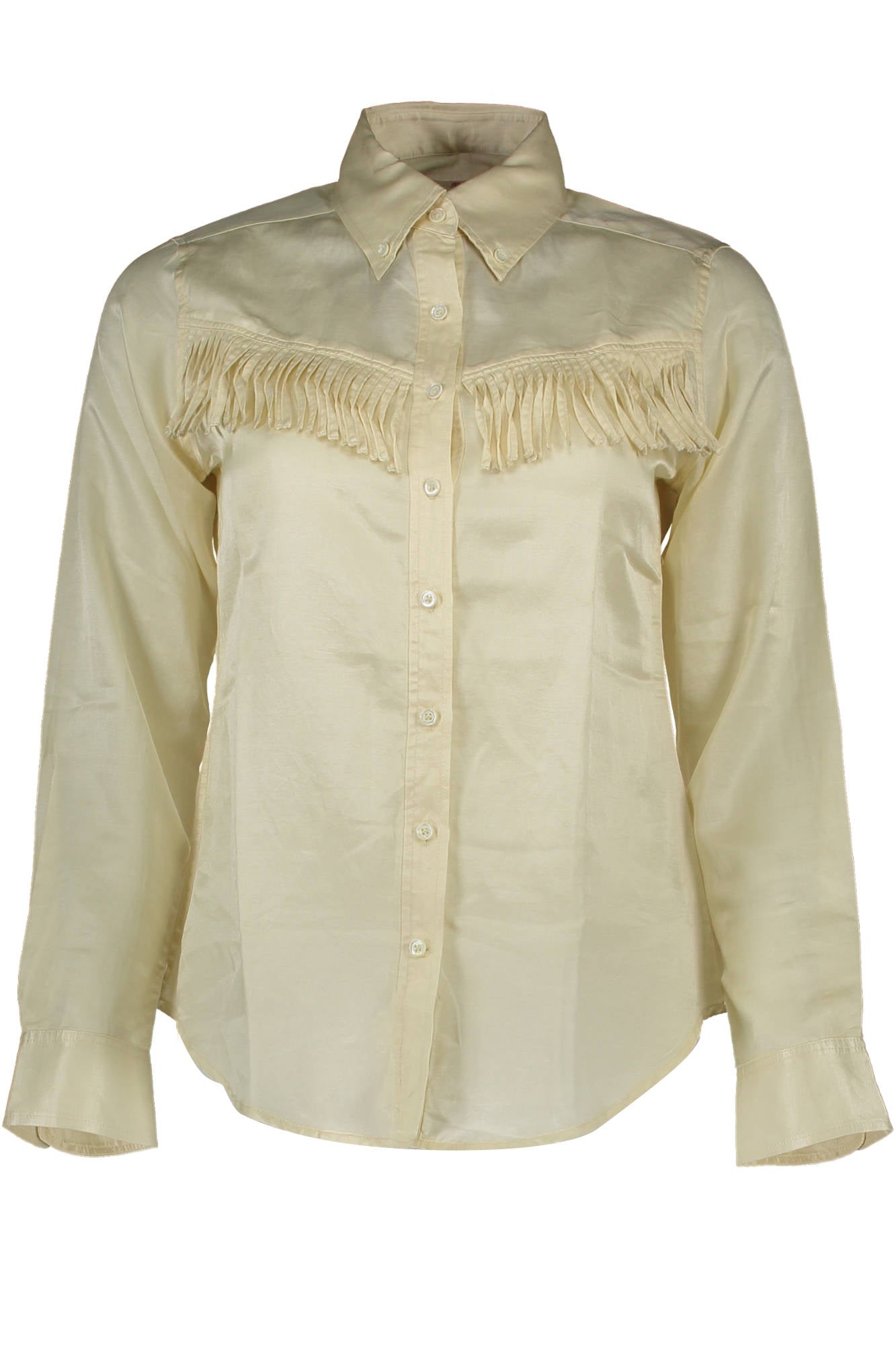 GANT CHEMISE FEMME MANCHES LONGUES BEIGE - GANT