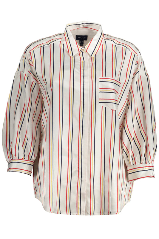 CHEMISE À MANCHES LONGUES GANT FEMME BLANCHE - GANT