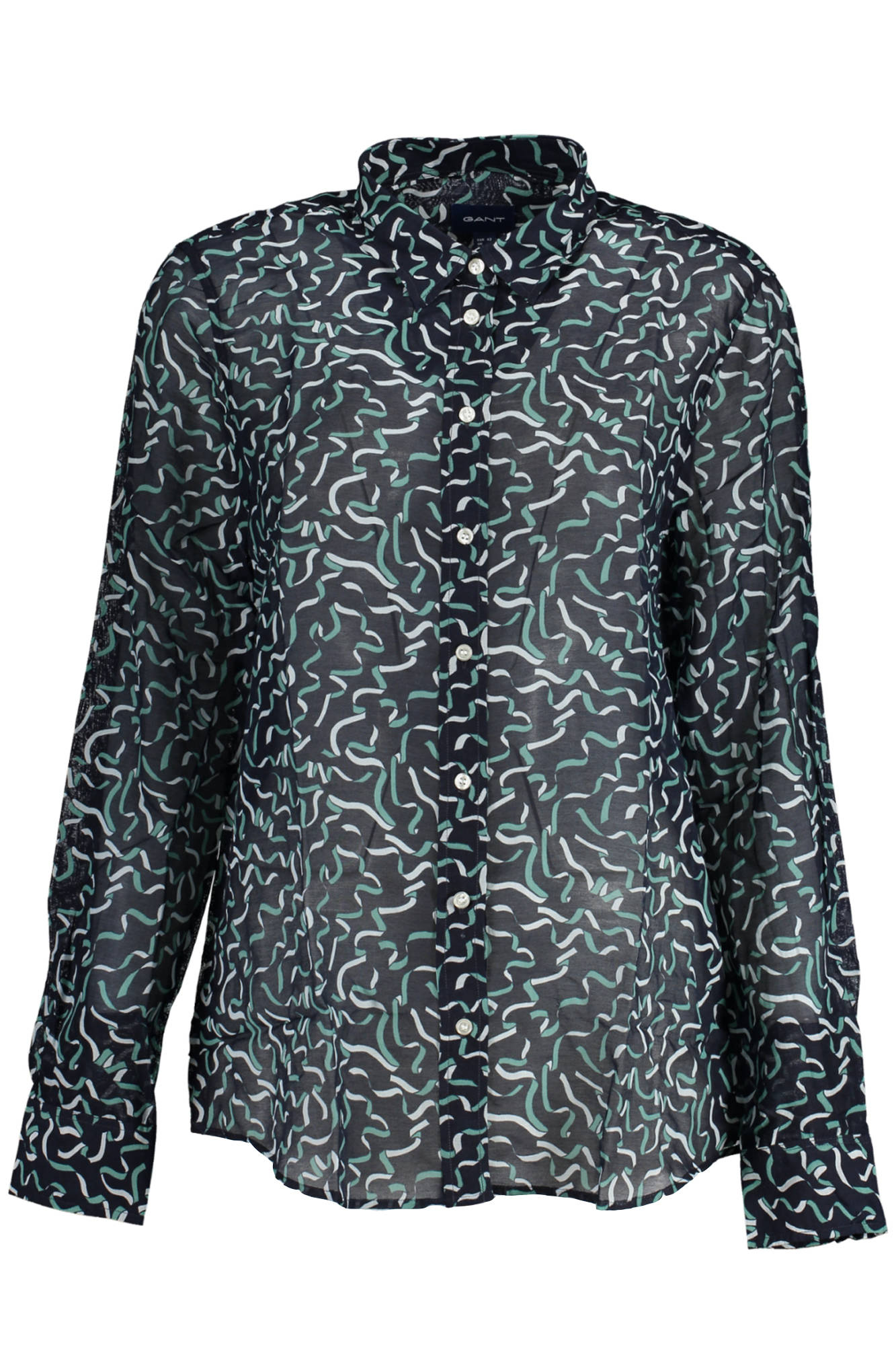 GANT CHEMISE À MANCHES LONGUES FEMME BLEU - GANT