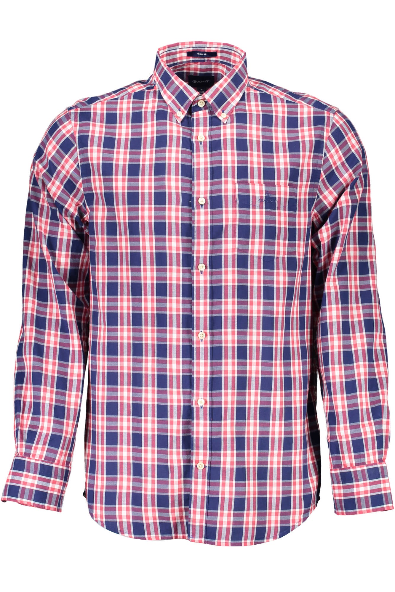 GANT CHEMISE À MANCHES LONGUES HOMME BLEU - GANT