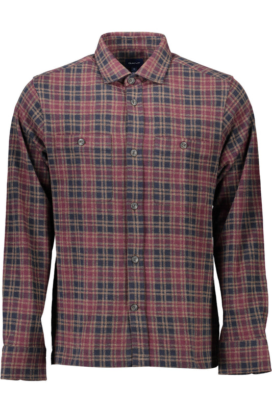 GANT CHEMISE À MANCHES LONGUES HOMME MARRON - GANT