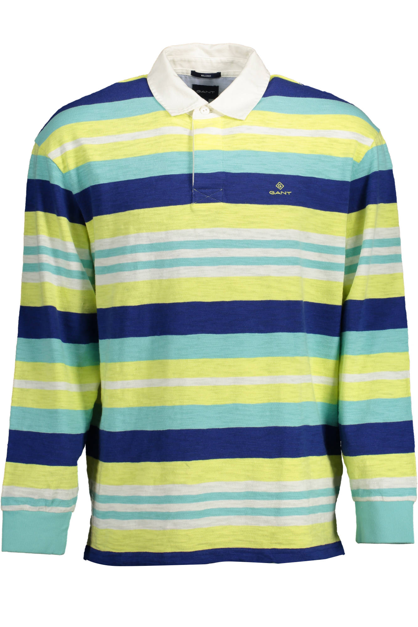 Polo manches longues Gant Homme Jaune - GANT