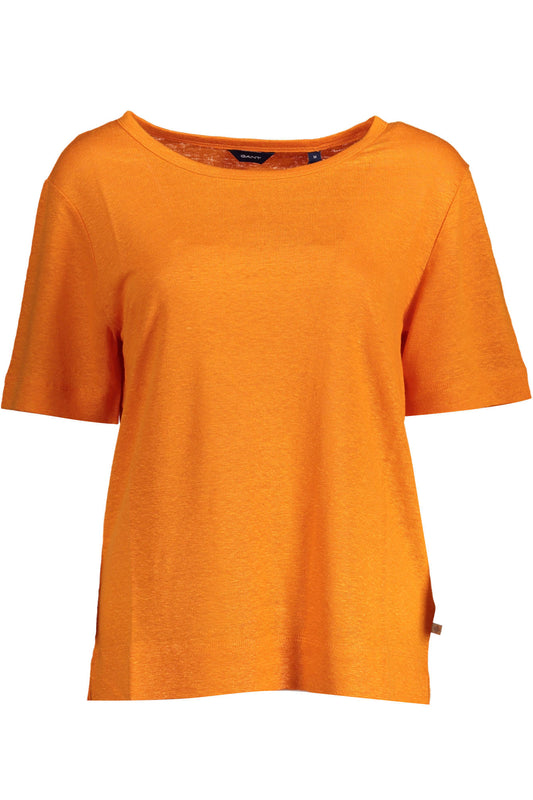 T-SHIRT À MANCHES COURTES GANT FEMME ORANGE - GANT
