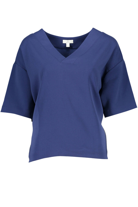 GANT T-SHIRT MANCHES COURTES FEMME BLEU - GANT