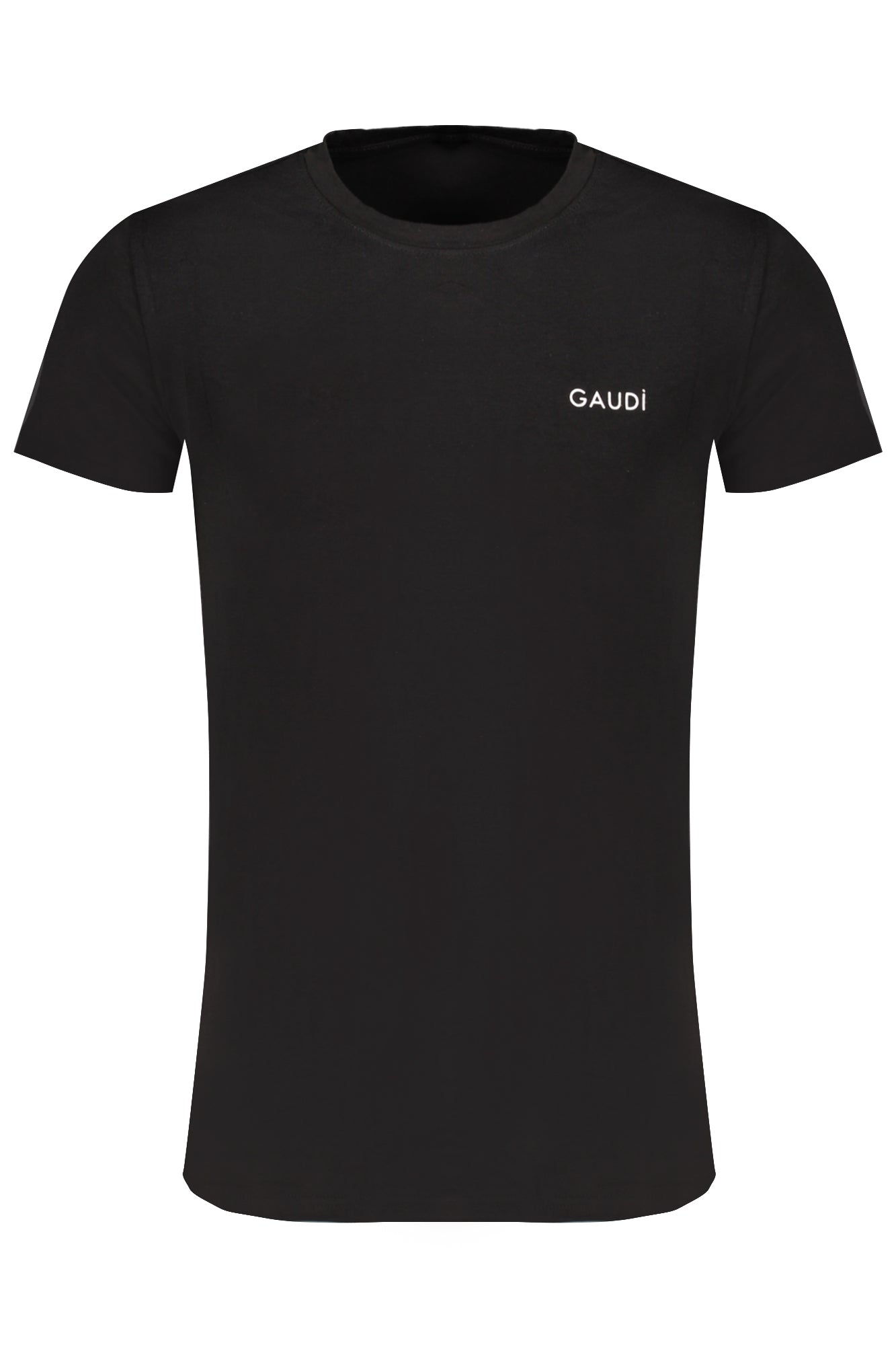 T-SHIRT NOIR À MANCHES COURTES POUR HOMME GAUDÌ - GAUDÌ