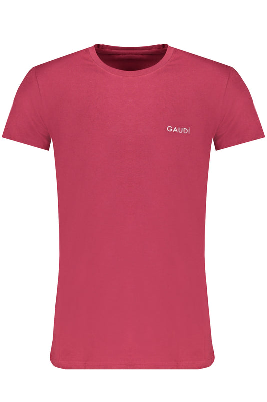 T-SHIRT HOMME GAUDÌ ROUGE À MANCHES COURTES - GAUDÌ