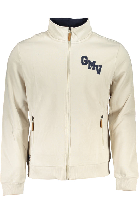 SWEAT-SHIRT ZIPPÉ BLANC HOMME GIAN MARCO VENTURI - GIAN MARCO VENTURI