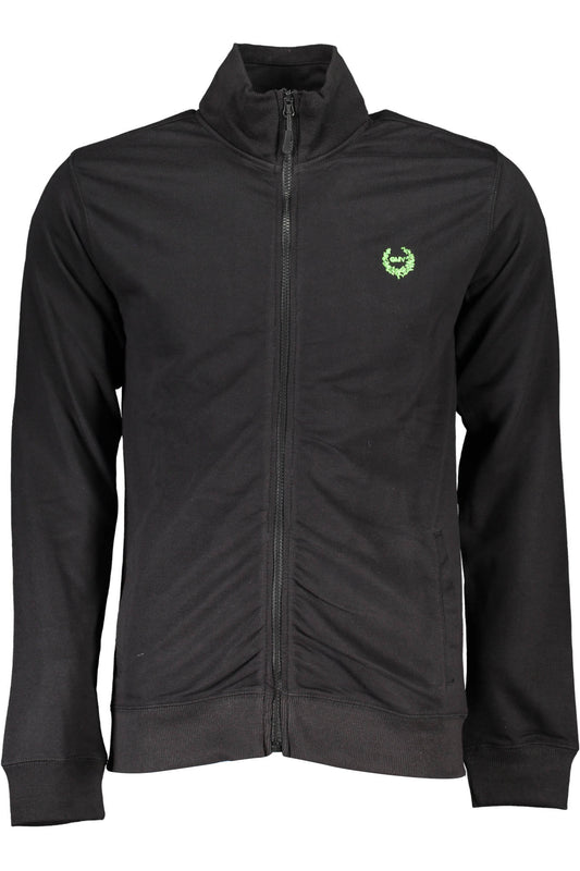 SWEAT-SHIRT ZIPPÉ NOIR HOMME GIAN MARCO VENTURI - GIAN MARCO VENTURI