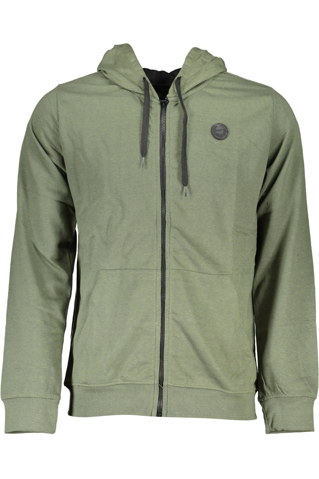 SWEAT-SHIRT ZIPPÉ POUR HOMME GIAN MARCO VENTURI VERT - GIAN MARCO VENTURI