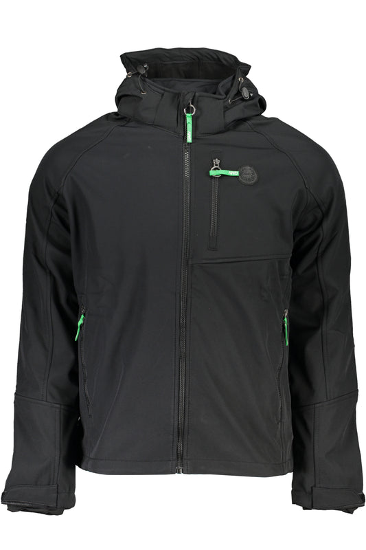 VESTE DE SPORT NOIRE POUR HOMMES GIAN MARCO VENTURI - GIAN MARCO VENTURI