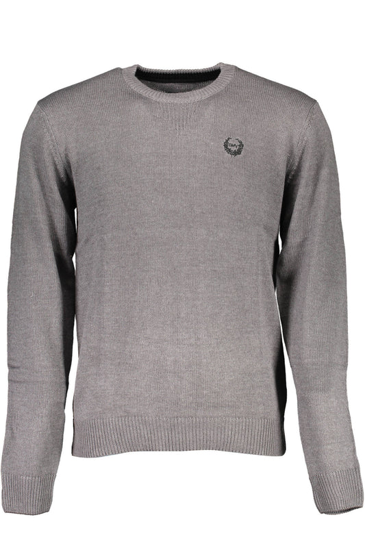 PULL HOMME GIAN MARCO VENTURI GRIS - GIAN MARCO VENTURI