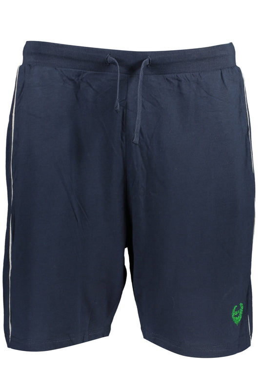 PANTALON COURT BLEU POUR HOMME GIAN MARCO VENTURI - GIAN MARCO VENTURI