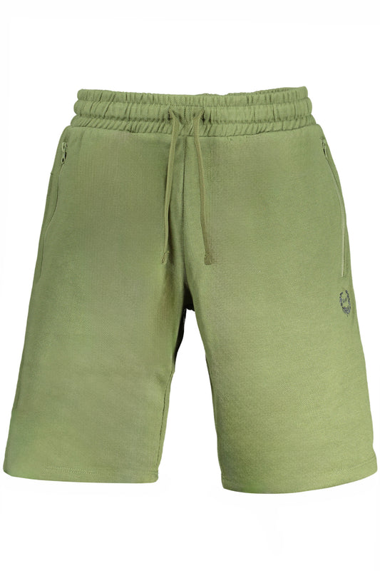 PANTALON COURT VERT POUR HOMME GIAN MARCO VENTURI - GIAN MARCO VENTURI