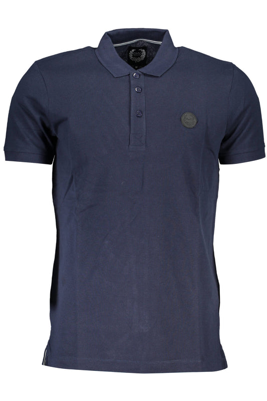 Polo à manches courtes pour homme Gian Marco Venturi, bleu - GIAN MARCO VENTURI