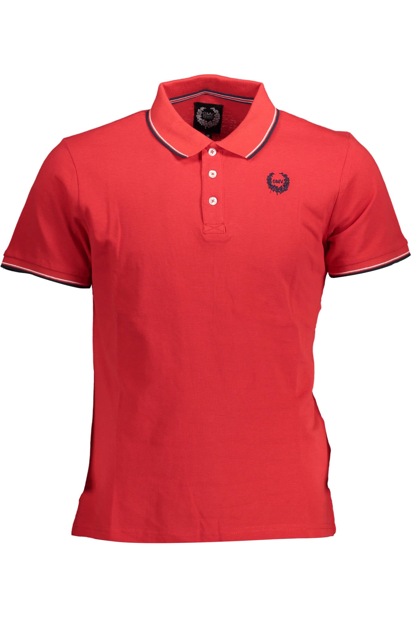 GIAN MARCO VENTURI POLO MANCHES COURTES HOMME ROUGE - GIAN MARCO VENTURI