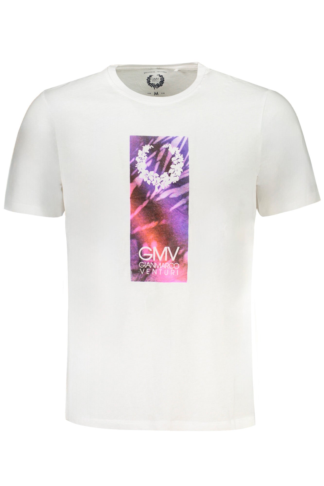 T-SHIRT MANCHES COURTES HOMME GIAN MARCO VENTURI BLANC - GIAN MARCO VENTURI