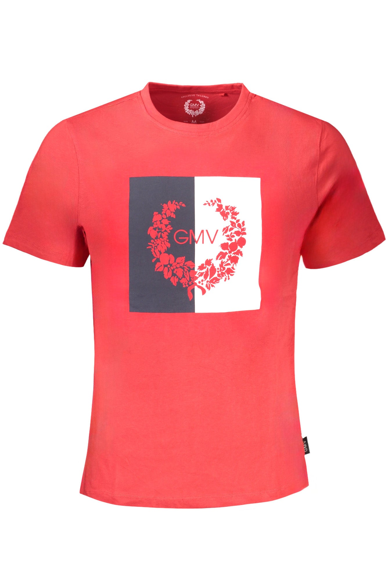 T-SHIRT À MANCHES COURTES ROUGE POUR HOMME GIAN MARCO VENTURI - GIAN MARCO VENTURI