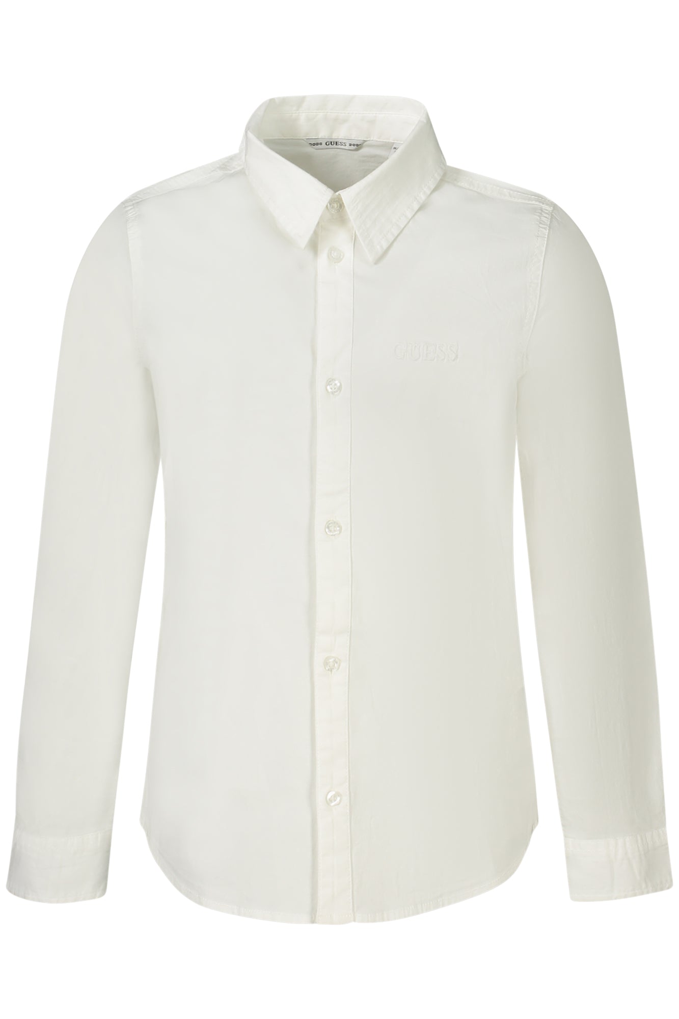 CHEMISE À MANCHES LONGUES GUESS JEANS ENFANT BLANCHE - GUESS JEANS