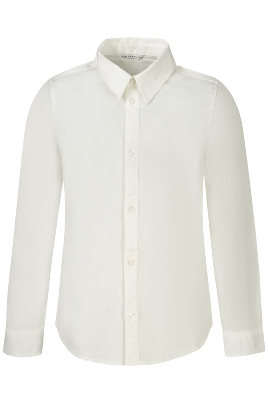 CHEMISE À MANCHES LONGUES GUESS JEANS ENFANT BLANCHE - GUESS JEANS