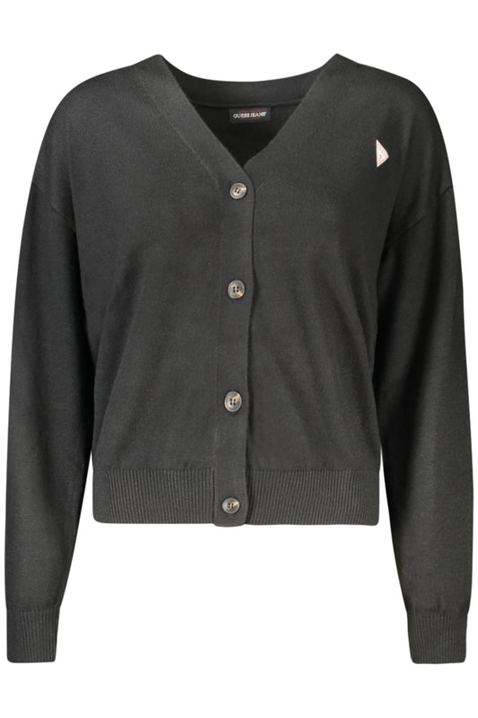 CARDIGAN EN JEAN GUESS FEMME NOIR - GUESS JEANS
