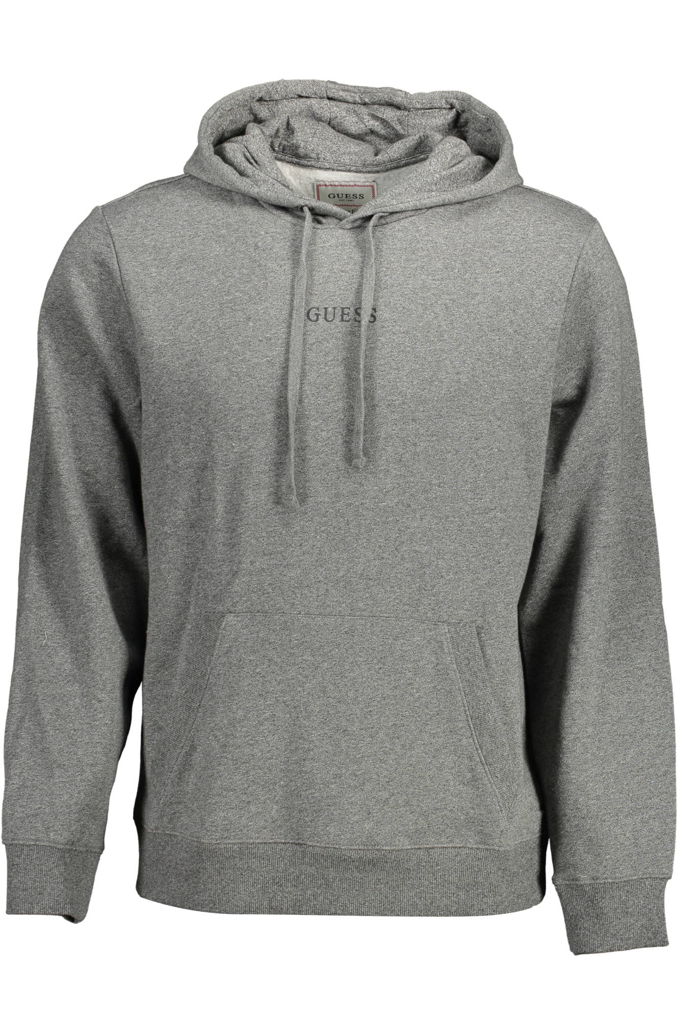 GUESS JEANS SWEAT-SHIRT SANS ZIP HOMME GRIS - GUESS JEANS