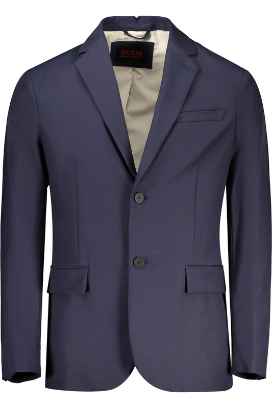 VESTE HOMME GUESS JEANS CLASSIQUE BLEU - GUESS JEANS