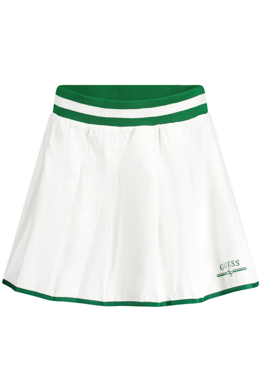 JUPE COURTE EN JEANS GUESS FEMME BLANCHE - GUESS JEANS